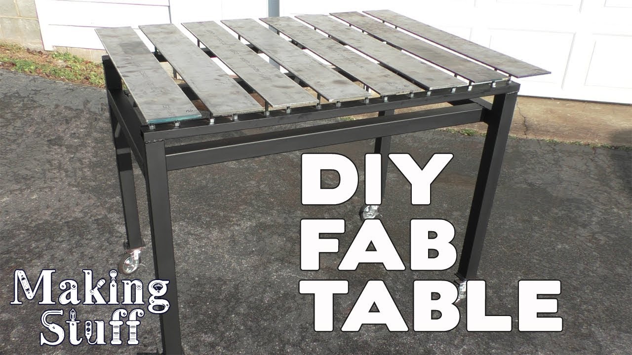 DIY Welding Fabrication Table - Stronghand On a Budget