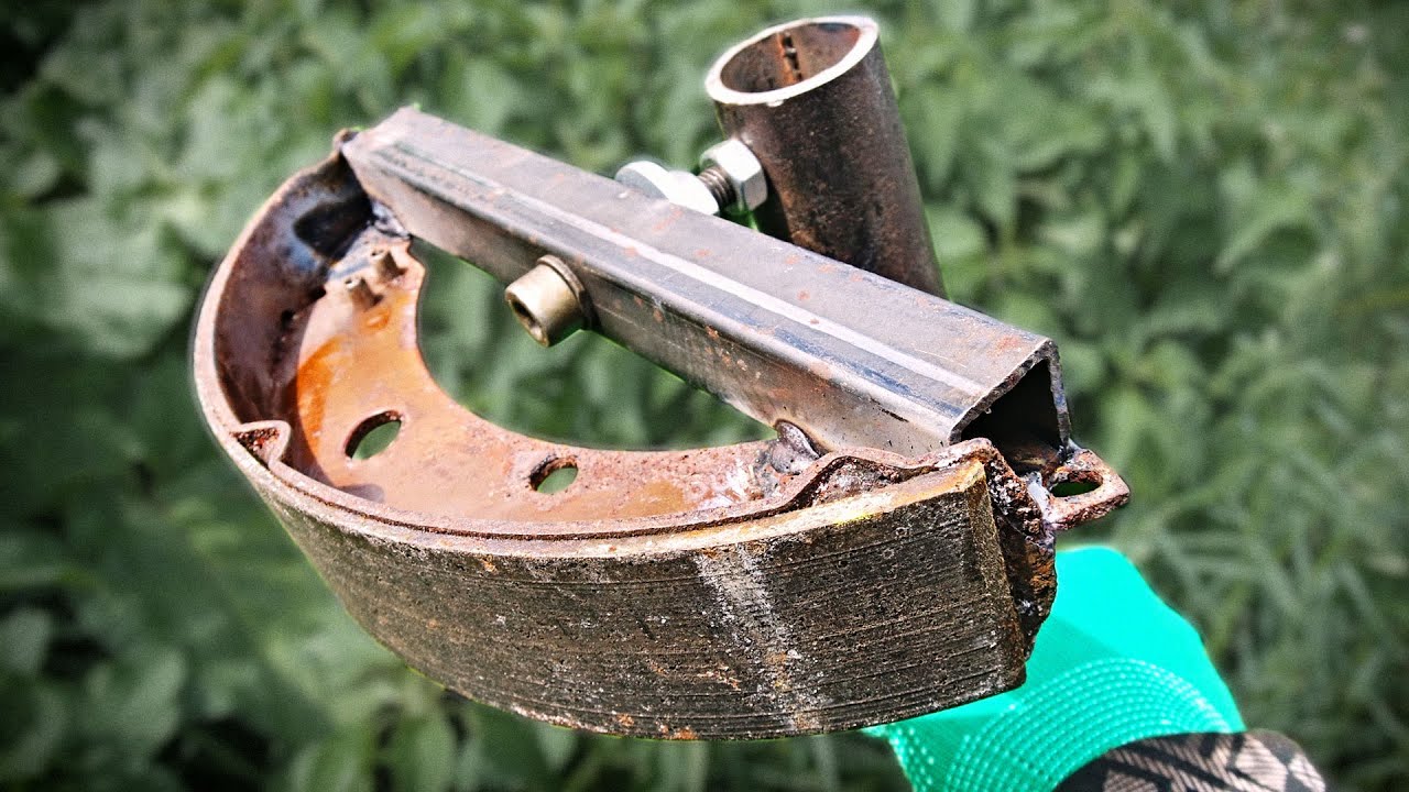 AMAZING HOMEMADE TOOL FOR WELDING! DO NOT THROW AWAY THE BRAKE PADS!