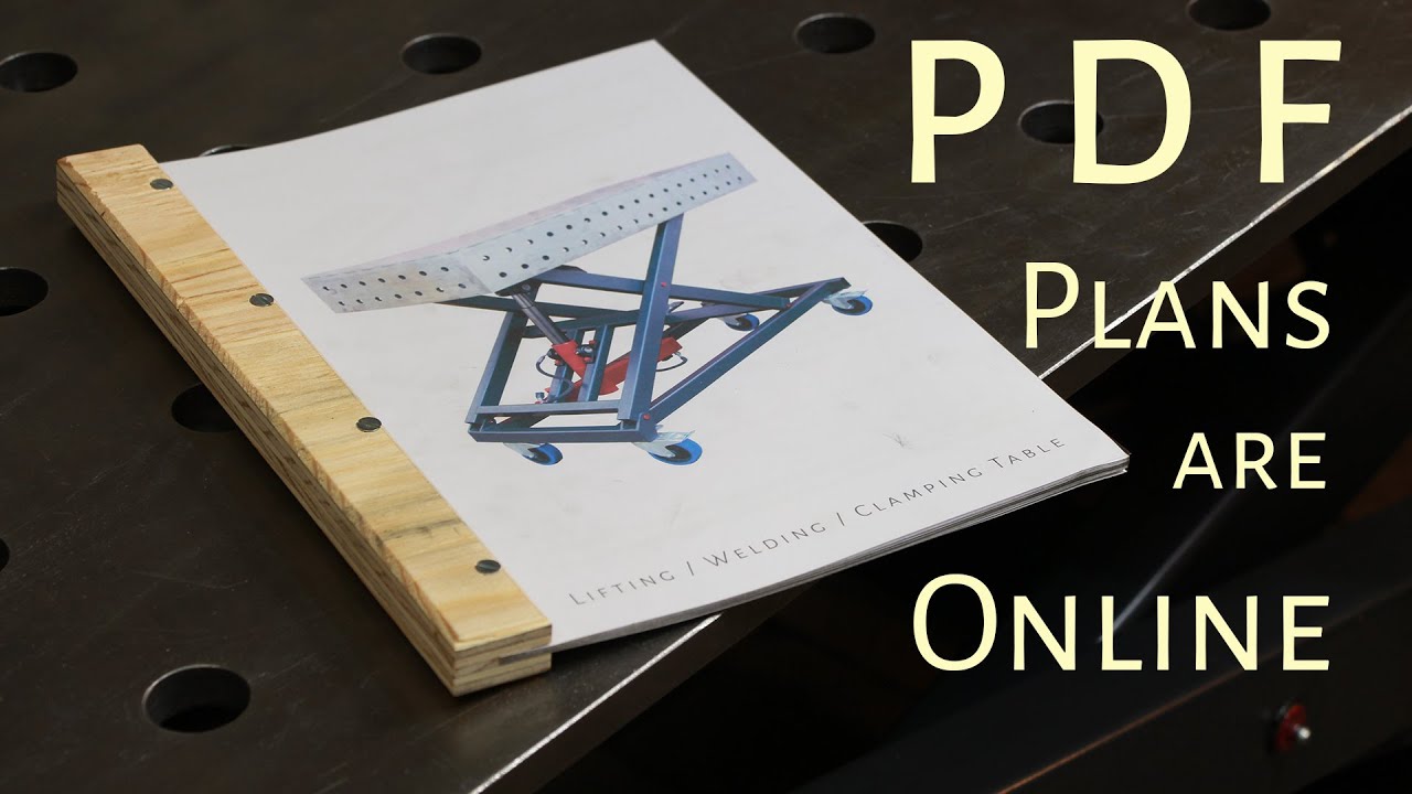 PDF Plans are online! - Heavy Duty Liftingtable #6