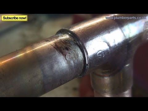 HOW TO SOLDER COPPER PIPE - END FEED - REALISTIC Plumbing Tips