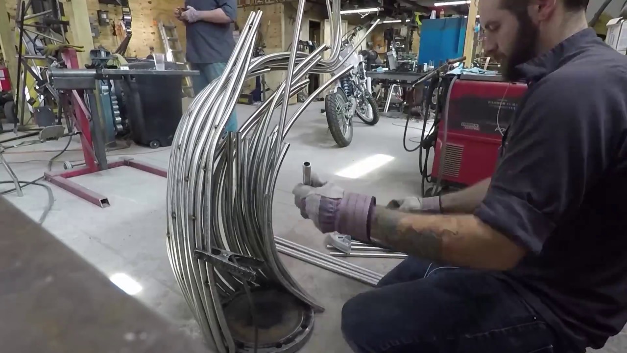 Scrap Metal Bonsai Tree Art Sculpture Timelapse