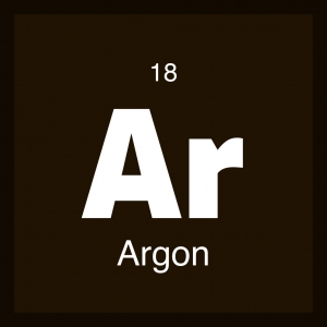 argon symbol welding gas