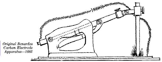 carbon electrode apparatus