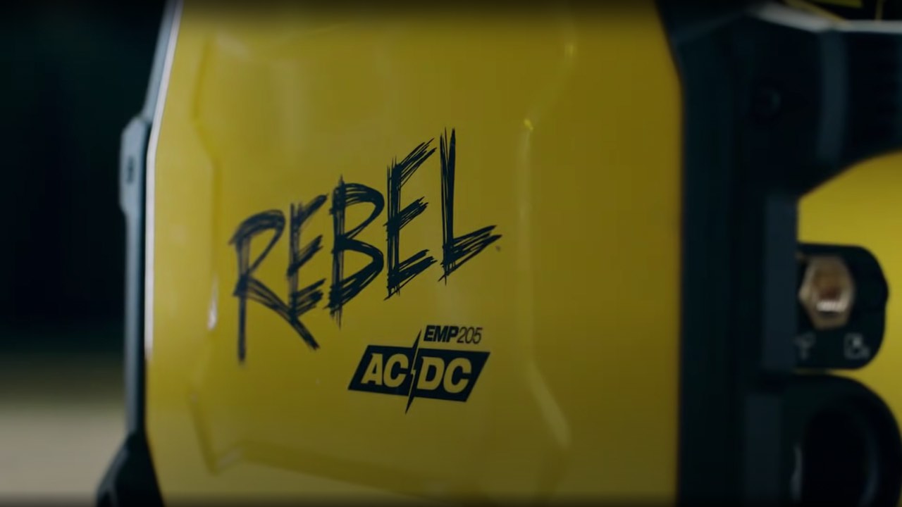 esab rebel 205ic side panel