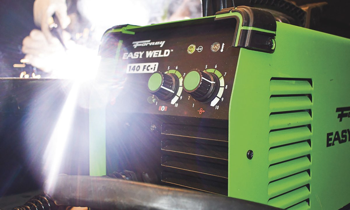 forney easy weld 140 fc i control panel