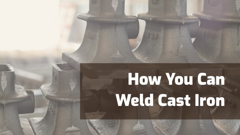 how to weld cast iron