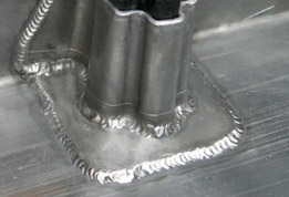 Example of Custom Lead Welding on Roof