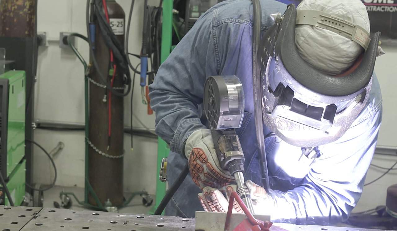 mig welding aluminum with spool gun