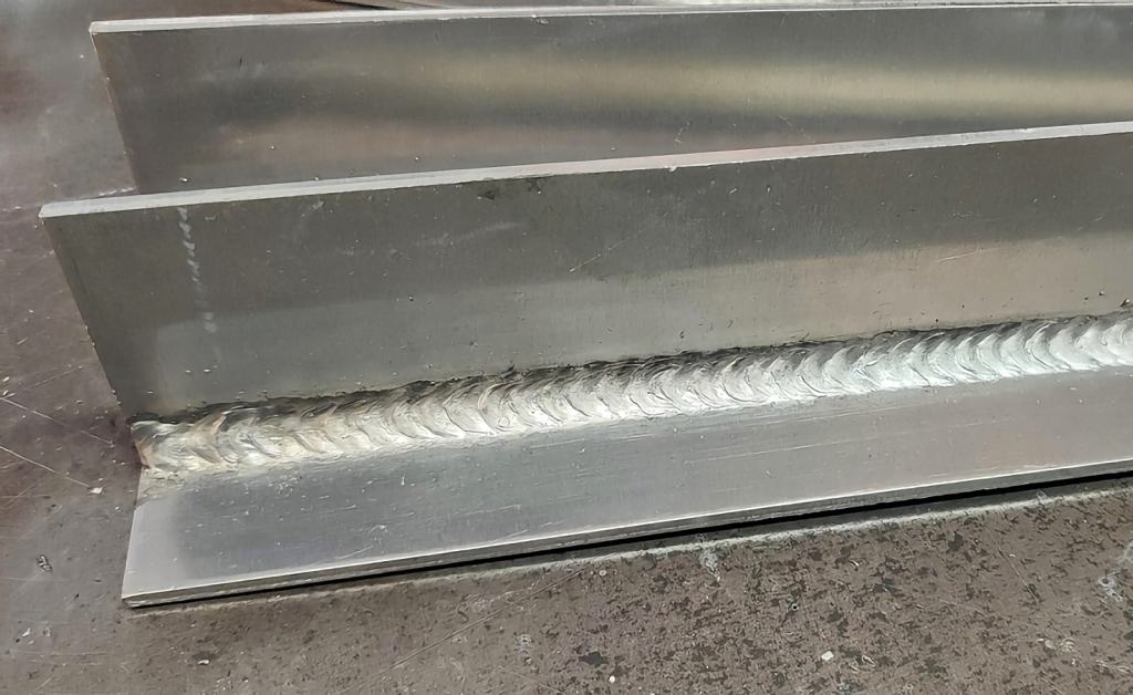 pulse mig welding aluminium results