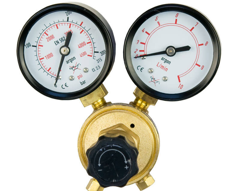regulator pressure gauge gas cylinder