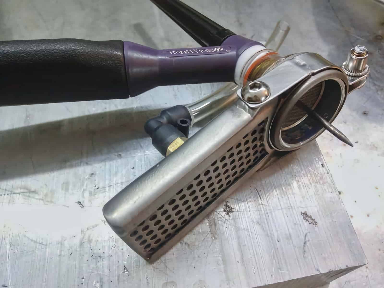 tig gun trailing shield example