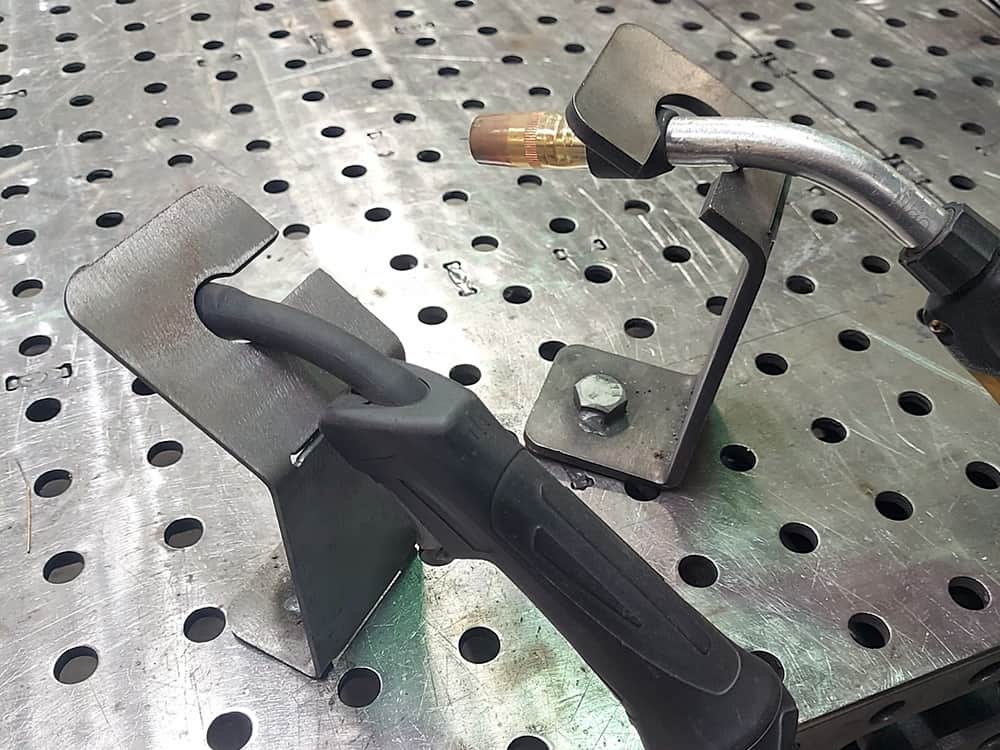 welding torch holder project