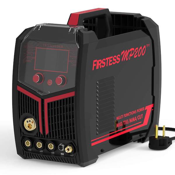 Yeswelder FIRSTESS MP200 5-in-1 Multi-Process Welder & Cutter