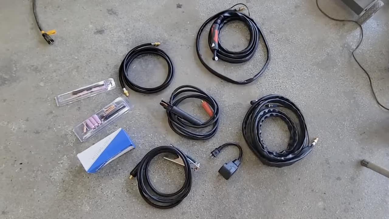 yeswelder tig 225p included accessories